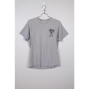 90's Stussy Stick Man T-Shirt